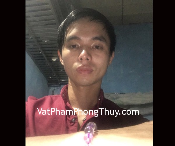 Anh Lân - khách hàng mua mặt tỳ hưu ruby S6287-519.86