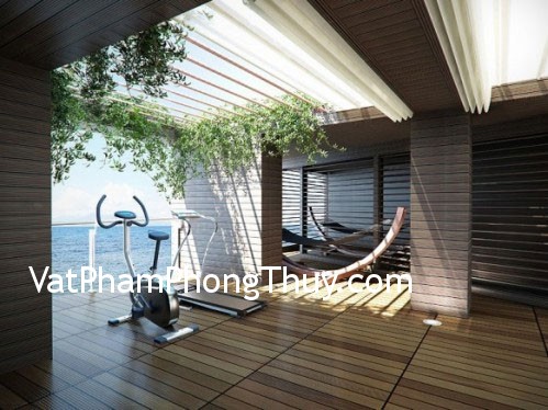 Kinh nghiệm bố trí nơi tập thể dục hợp phong thủy