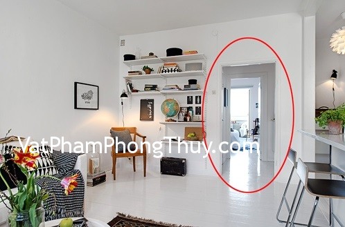 Cách hóa giải cho thế “cửa đối cửa” trong nhà ở