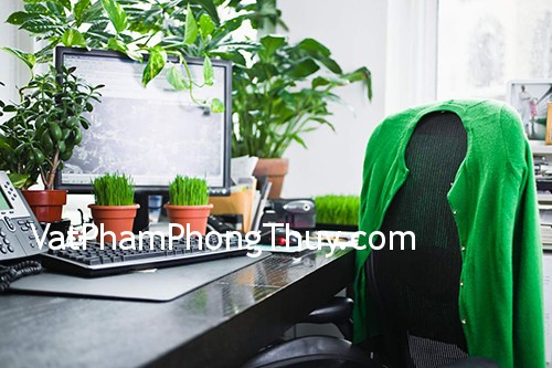 Cách bố trí góc làm việc hợp phong thủy với cảm hứng mùa hè
