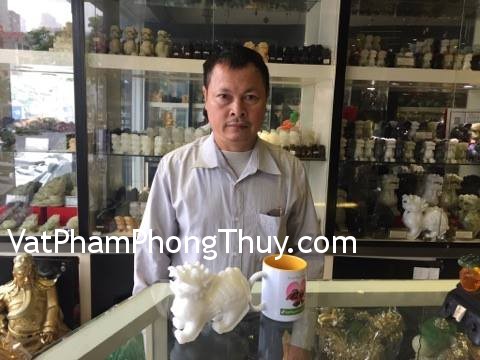 Anh Tuyên-Khách hàng mua tỳ hưu Bắc Kinh trắng trung BKT-M