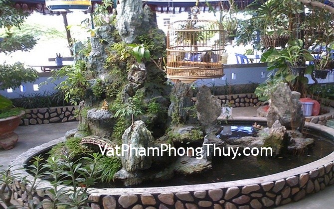 Hướng đặt hòn non bộ giúp mang lại tài lộc ngăn tai ương