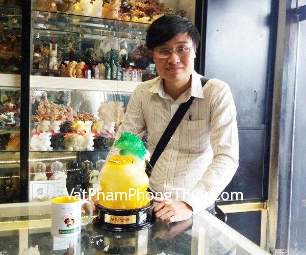Anh Khánh - khách hàng mua Thiềm thừ ngọc vàng cõng cải xanh G161A