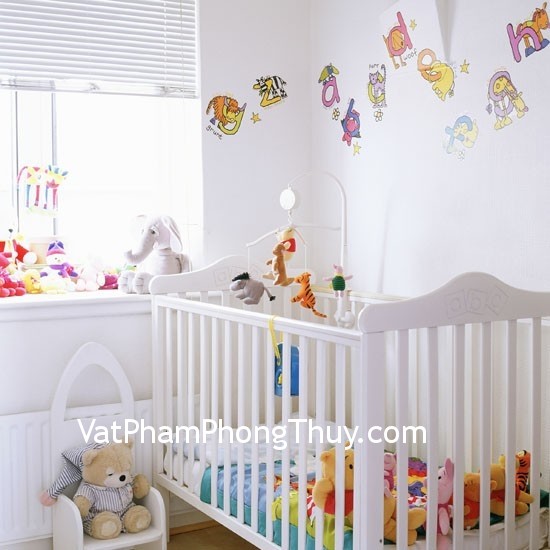 Phong thủy phòng bé sơ sinh mà các bố mẹ nhất định phải biết