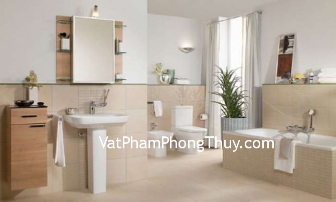 Những vị trí bị cấm kỵ đặt bồn cầu trong nhà vệ sinh