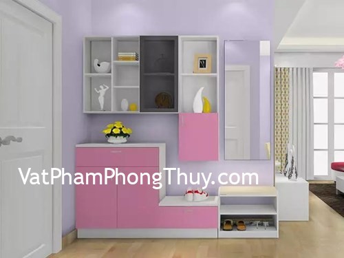 Cách bài trí tủ giày chuẩn phong thủy để gia chủ vượng phát