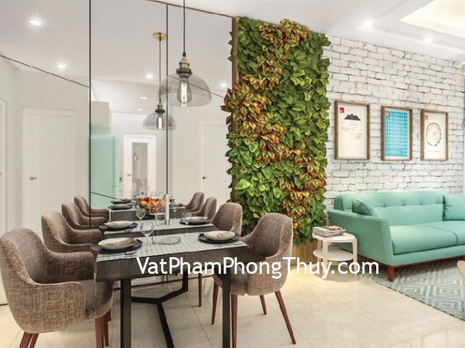Những đại kị phong thủy đối với khu vực bàn ăn