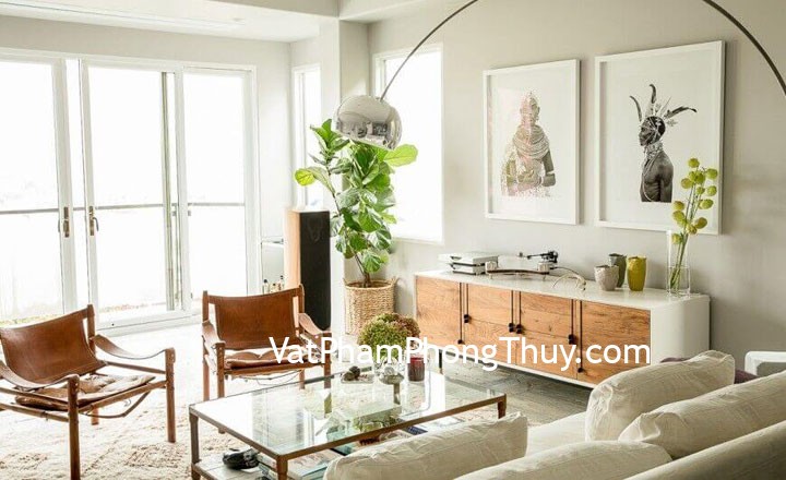 Những vật đầy ám khí không nên bày trong phòng khách