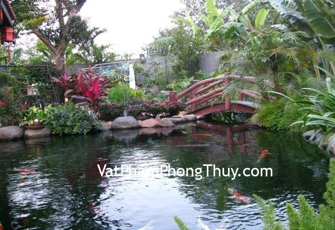 Bí quyết thiết kế ao hồ trong vườn hợp phong thủy