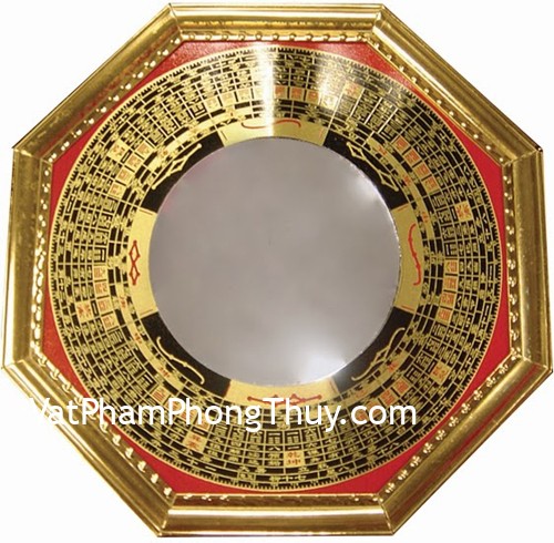 Cách đặt gương trấn sát khí trong nhà