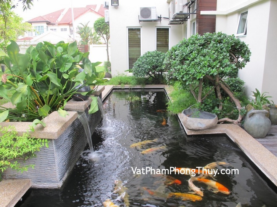 Cách bố trí cây và nước hài hòa rước tài lộc trong phong thủy