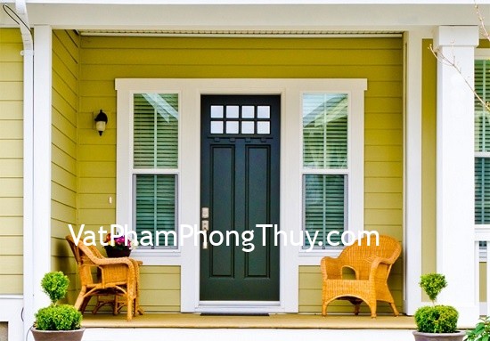 Cách bố trí cửa chính với cửa hậu hài hòa để ngôi nhà rước nhiều lộc