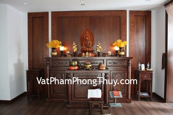 Những quy tắc đặt bàn thờ trong nhà tránh được đại kị