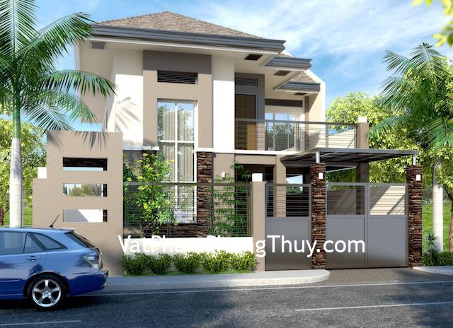 Tùy theo hình dạng đất mà xác định vị trí làm nhà cho phù hợp