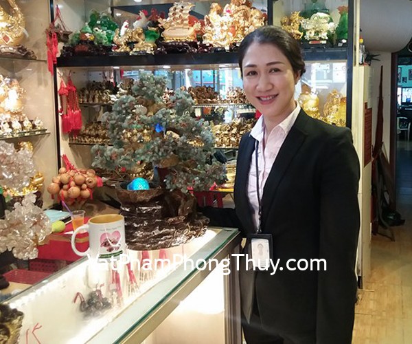 Chị Hào - Khách hàng mua Cây tài lộc Đông Linh Phong Thủy Luân KC067