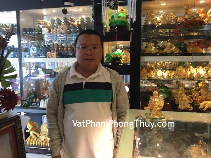 Anh Việt - khách hàng mua Thần tài vàng H267G, chuỗi 2 tỳ hưu hoàng long S6010