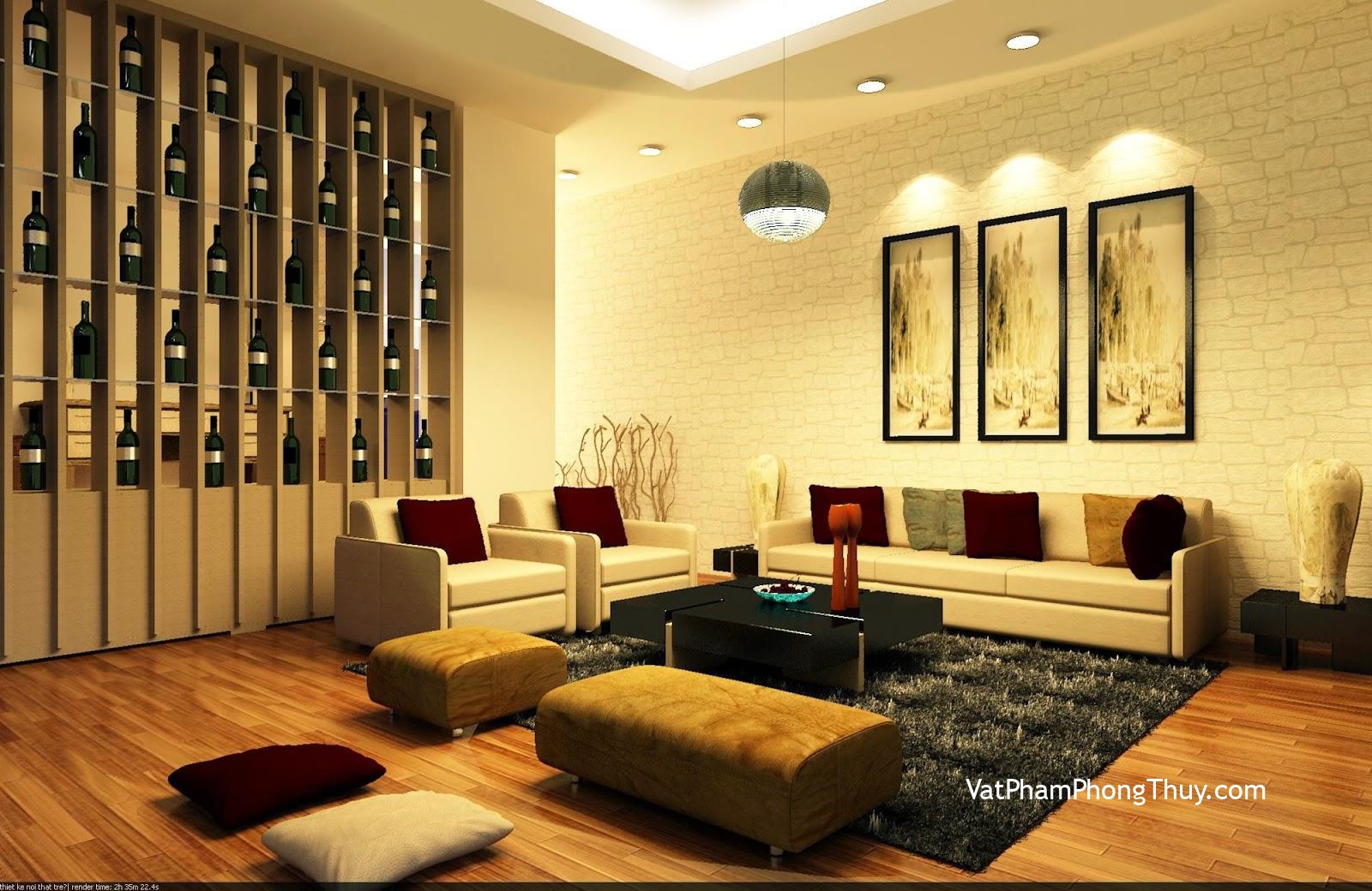 Bí quyết trang trí nội thất hài hòa âm dương theo phong thủy