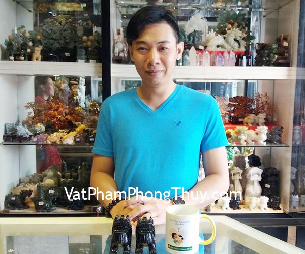 Anh Chi - khách hàng mua Tỳ hưu Bắc Kinh đen BKD-S