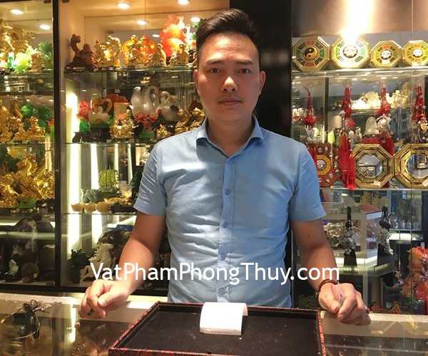 Anh Quang- Khách hàng mua Nhẫn trơn bản nhỏ Myanmar S5143, Xu cổ Càn Long CC2010