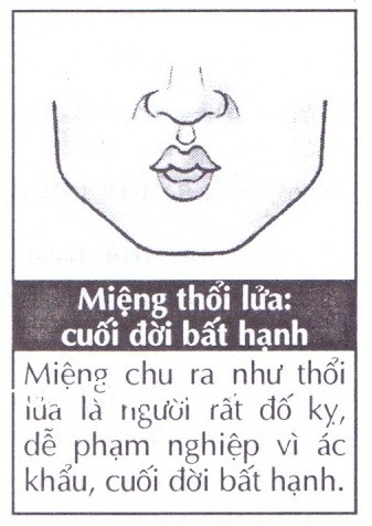 Người có tướng miệng thổi lửa tốt hay xấu?