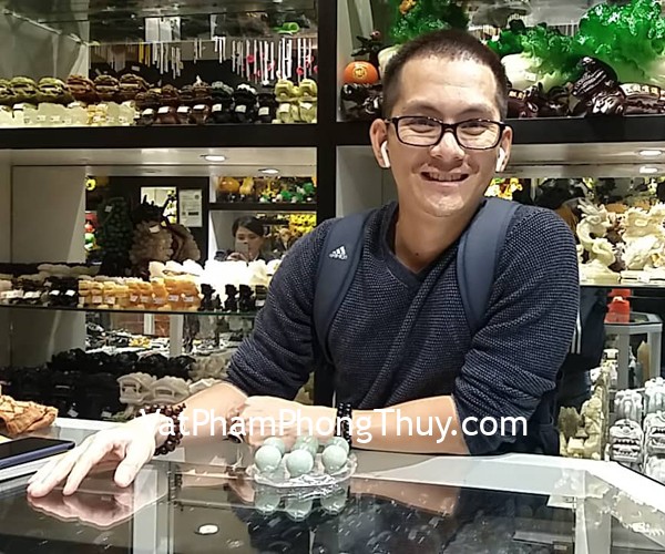Anh Tuấn - khách hàng mua đĩa thất tinh ngọc đông linh GM094 và phật bản mệnh bình an S6842-6, S6508-4