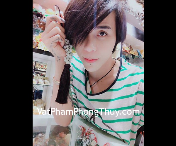 Anh Hoàng - khách hàng mua ngọc bội hồ lô S6140 và hồ lô đồng trơn D207