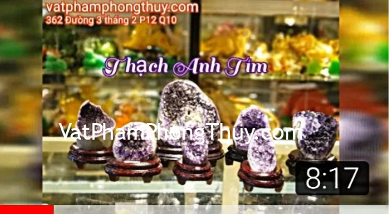 [Video] Đón tết bình an sức khỏe với Bông Thạch Anh Tím