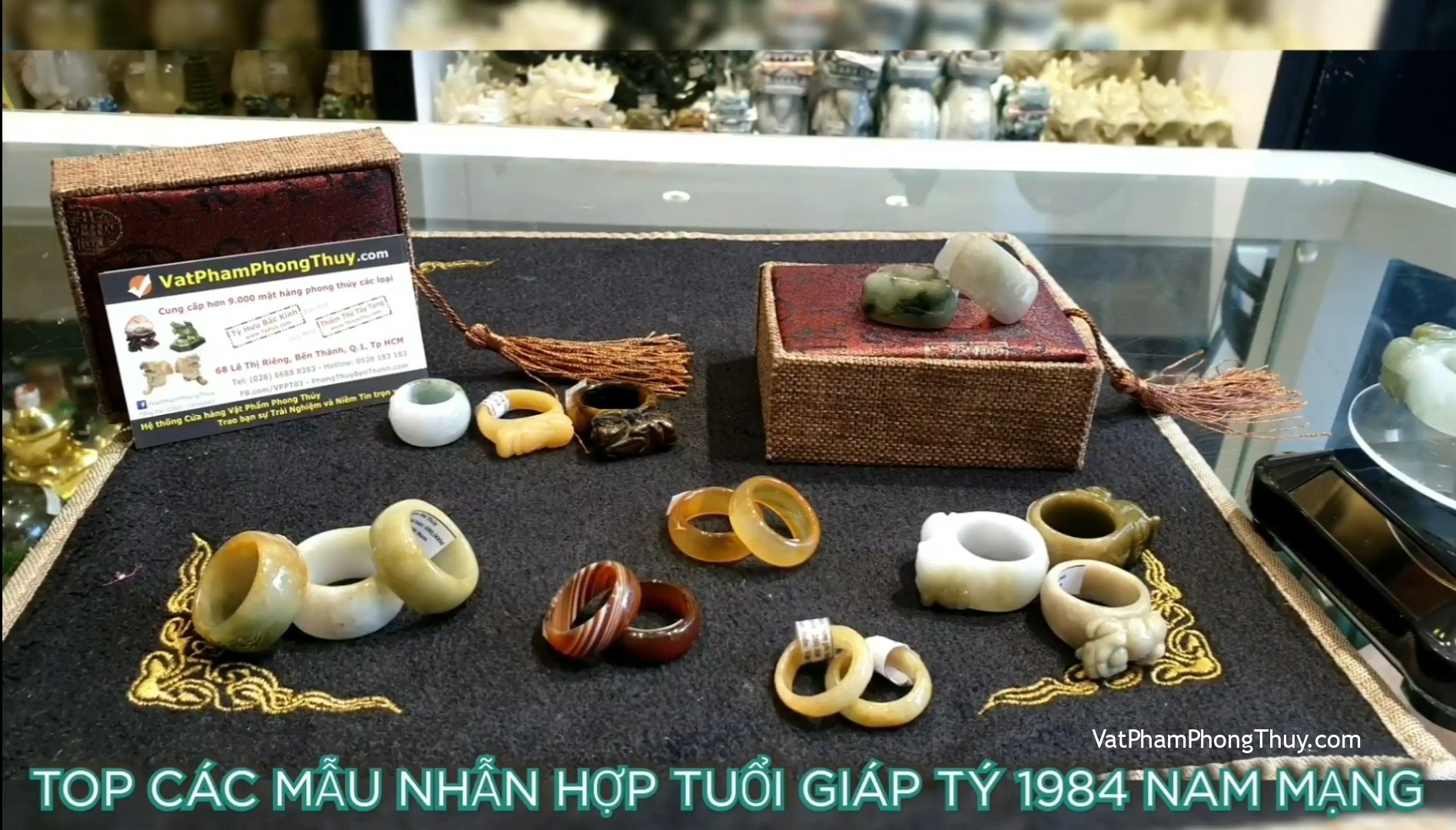 [Video] Top các mẫu nhẫn quyền lực cho tuổi Giáp Tý 1984 nam mạng| Ep 55 [Tỉ Tỉ Chuyện Phong Thủy]