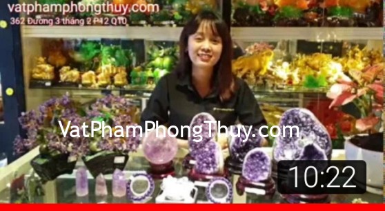 [Video] Tác dụng kỳ diệu của đá Thạch anh tím trong phong thủy [Chủ đề hóa sát, trừ tà]