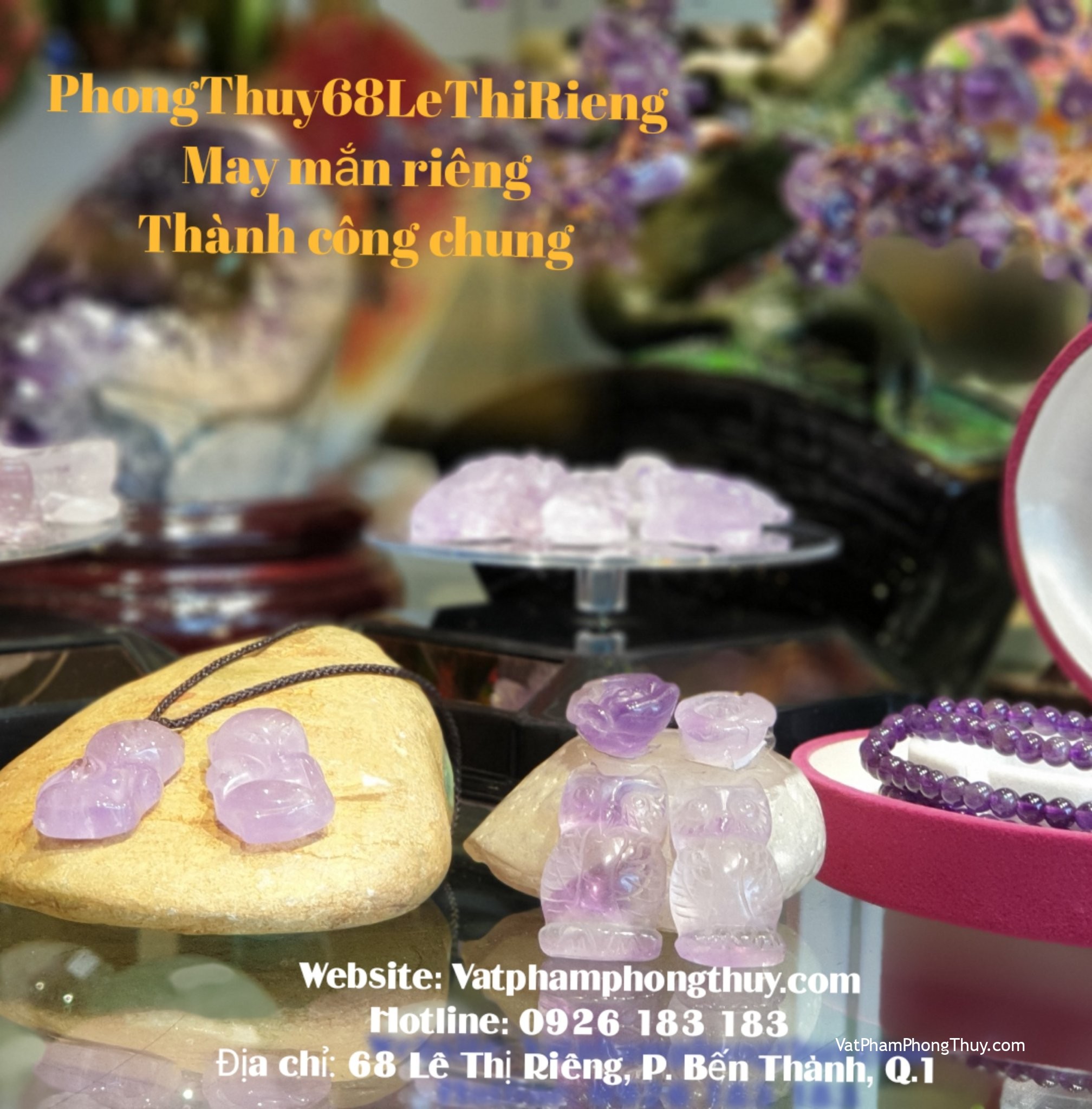 [Video] Trang Sức Thạch Anh Tím độc đáo, thu hút từ cái nhìn đầu tiên- Phần 2-[Tỉ Tỉ Chuyện Phong Thủy]