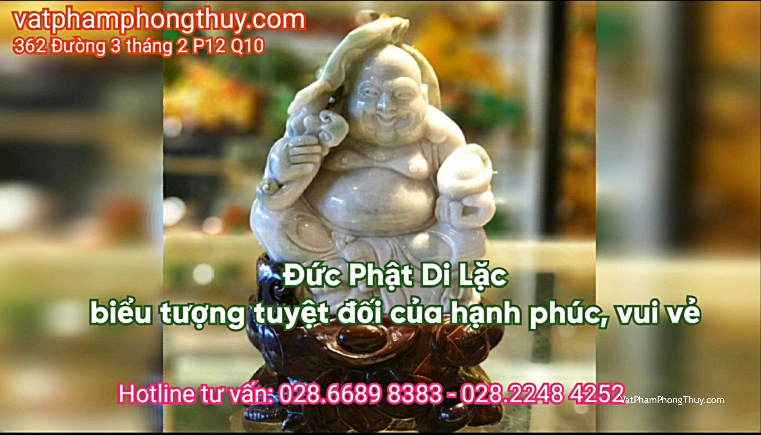 [Video] Phật Di Lặc - biểu tượng tuyệt đối hạnh phúc vui vẻ