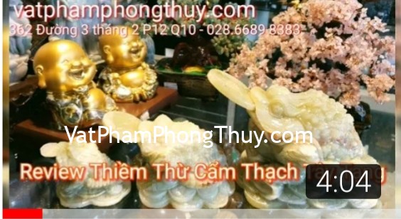 [Video] Review Thiềm Thừ Cẩm Thạch Tây Tạng [Cóc phong thủy] (Phần 6)