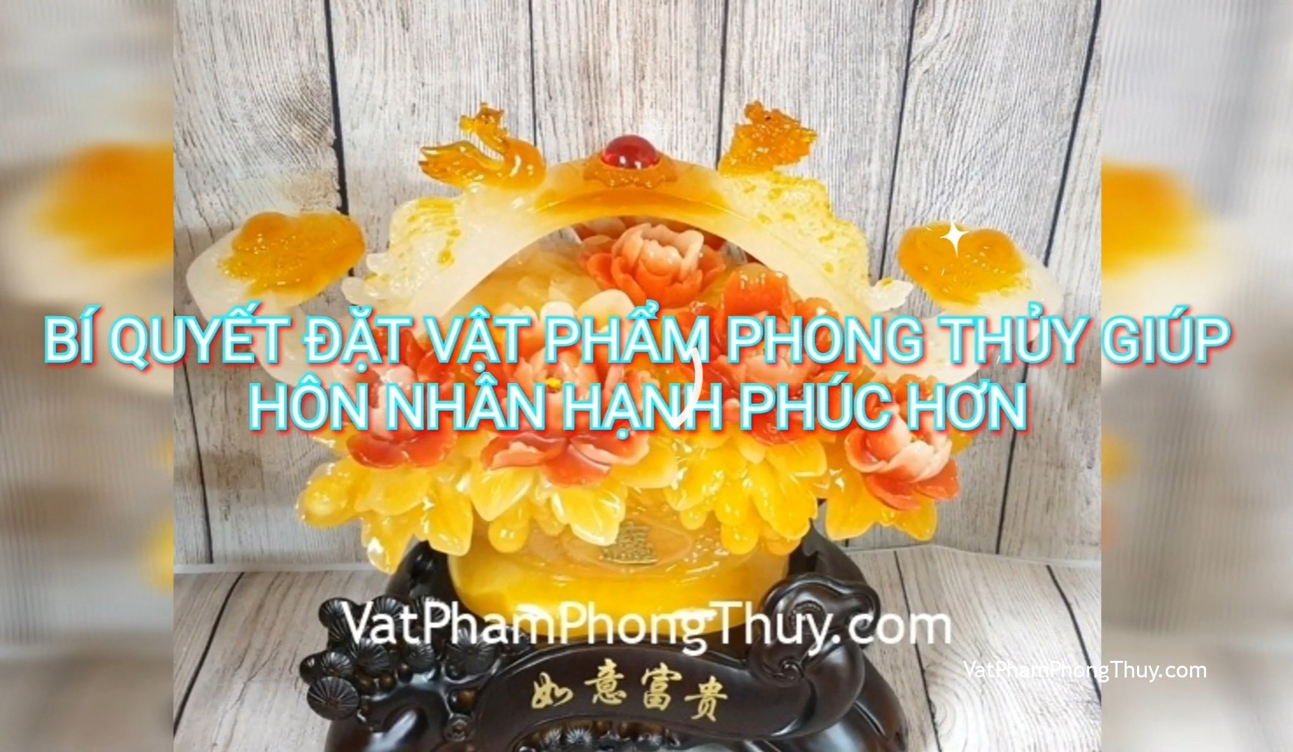 [Video] Bí quyết đặt vật phẩm phong thủy giúp hôn nhân bền chặt| Ep 40 [Tỉ Tỉ Chuyện Phong Thủy]