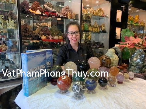[Video] -Quả cầu phong thuỷ- Mệnh Kim thì sử dụng quả cầu màu gì nhỉ ???