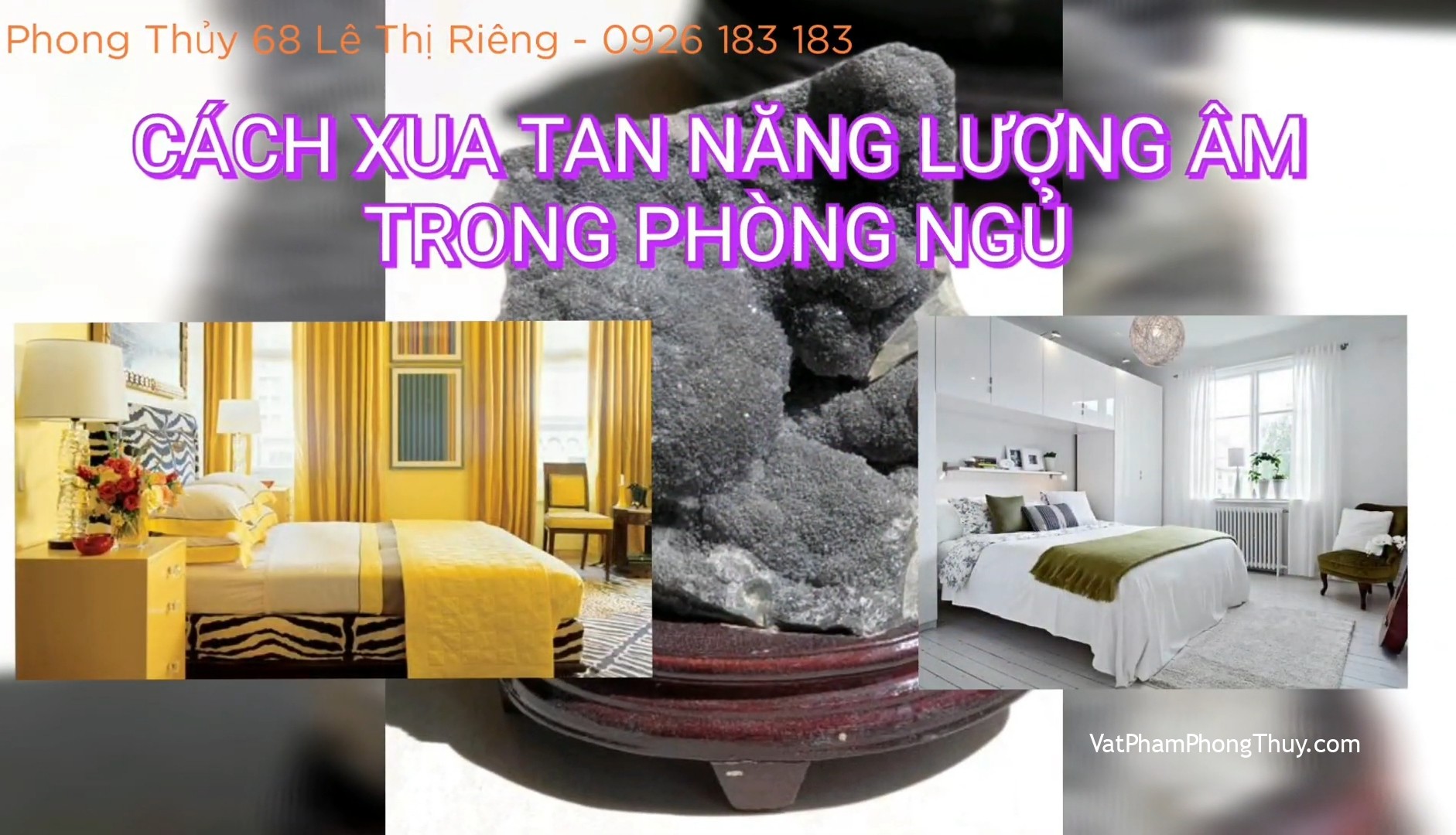 [Video] Tình cảm vợ chồng thăng hoa hơn bằng cách xua tan năng lượng âm trong phòng ngủ| Ep 39 [Tỉ Tỉ Chuyện Phong Thủy]