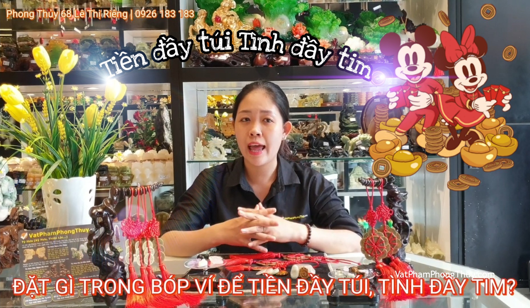 [Video] Đặt gì trong bóp ví để tiền đầy túi, tình đầy tim? [Tỉ Tỉ Chuyện Phong Thủy]