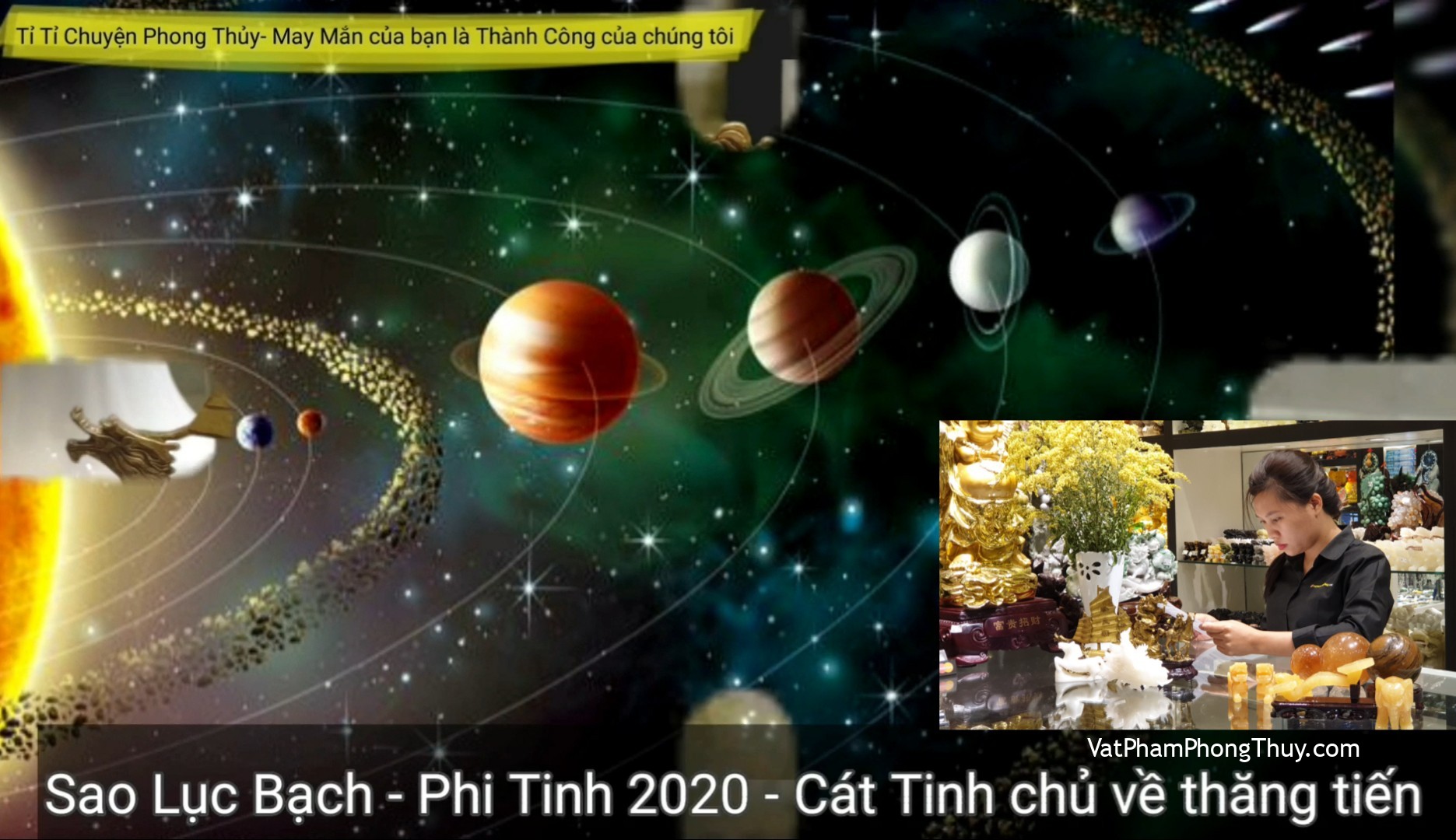 [Video] Tăng cường vượng khí hướng Đông Nam năm 2020- Sao Lục Bạch cát tinh may mắn|Ep 60 - [Tỉ Tỉ Chuyện Phong Thủy]