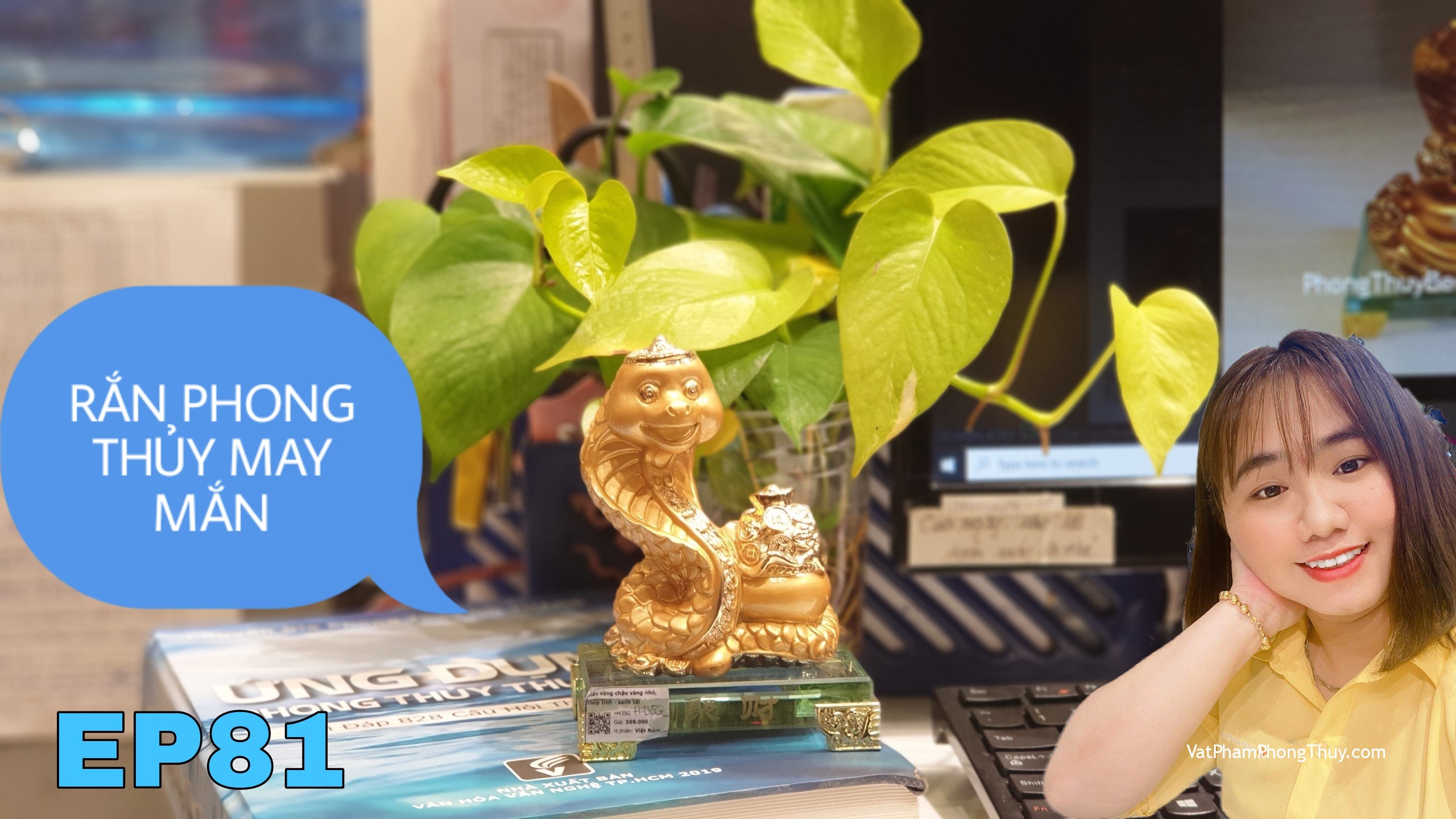 [Video] Ep81- Tìm tượng rắn phong thủy may mắn để lột bỏ rủi ro, phiền muộn [Tỉ Tỉ Chuyện Phong Thủy]